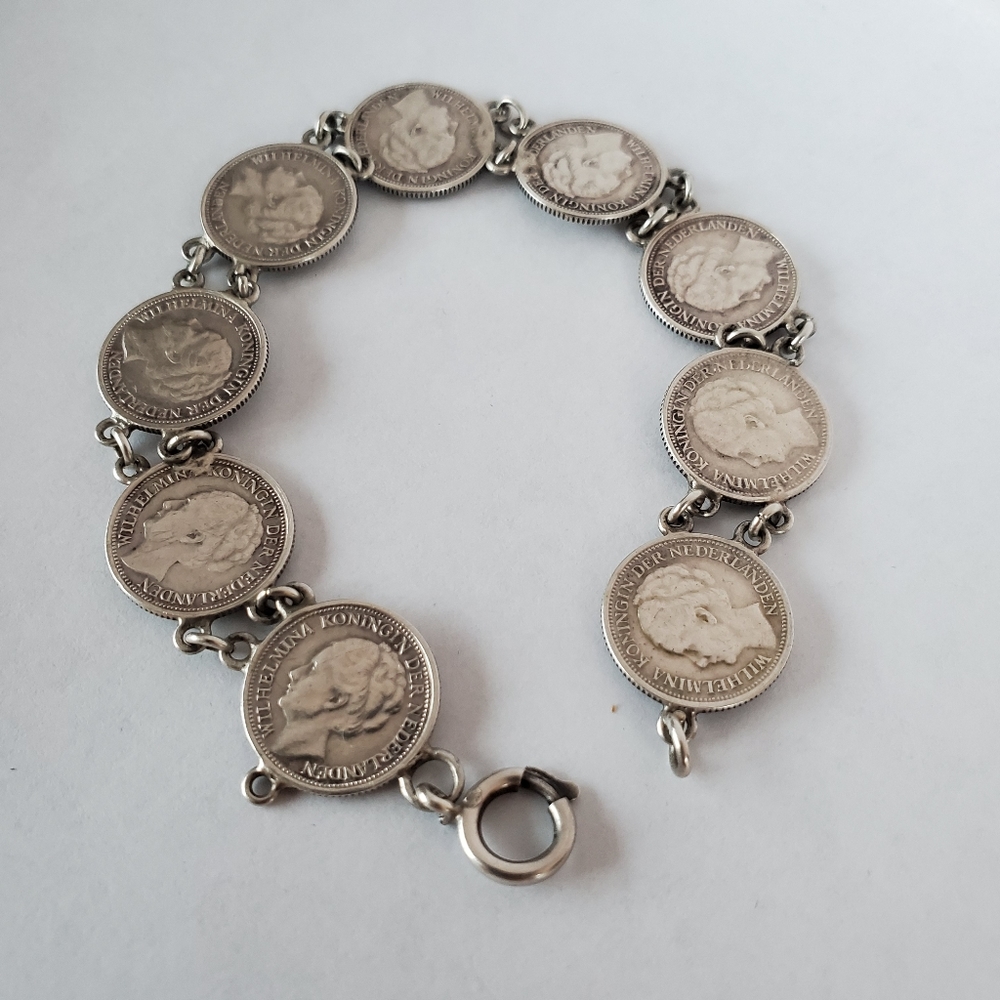 Vintage wilhelmina 10 cent bracelet